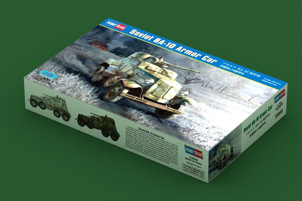 1:35 Soviet BA-10 Armor Car