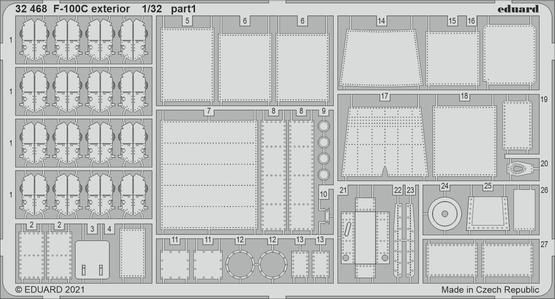 F-100C exterior 1/32