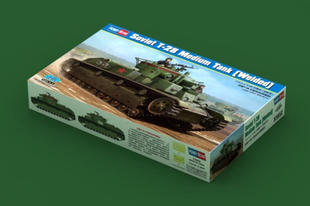 1:35 Soviet T-28 Medium Tank (Welded)