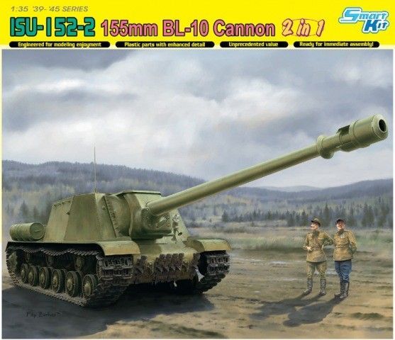 1:35 ISU-152-2 155mm BL-10 Cannon