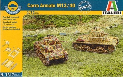1:72 Carro Armato M13/40