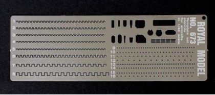Template Set Stencils (for model aircrafts in 1/48 scales)
