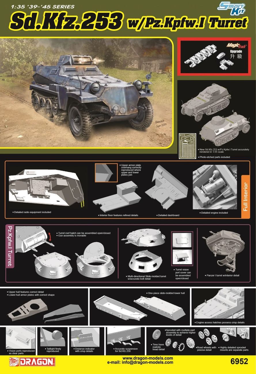 1:35 Sd.Kfz.253 w/Panzer I Turret