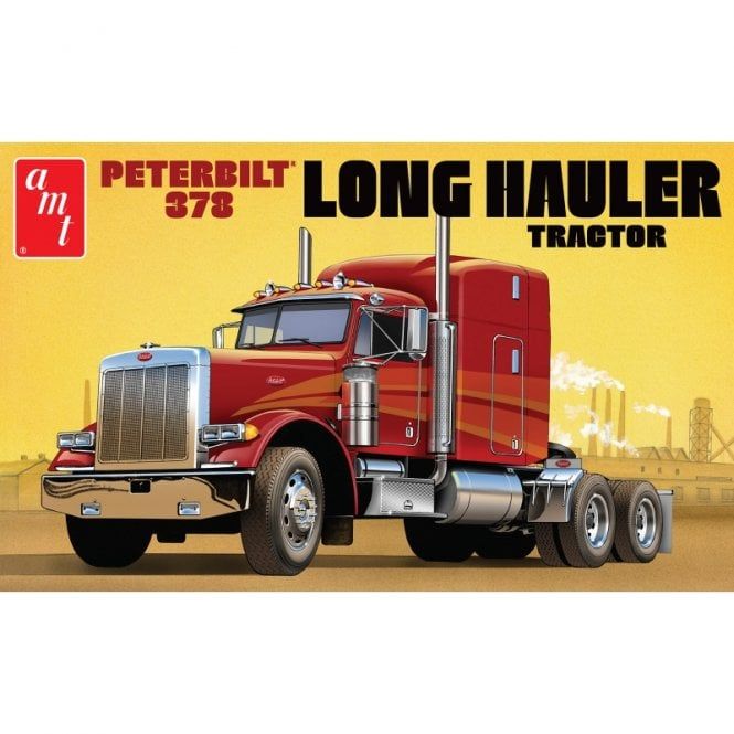 1:24 1:24 Peterbilt 378 Long Hauler Semi Tractor Truck