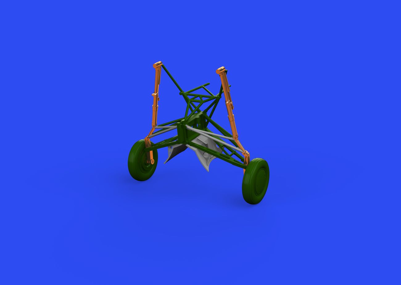 1:48 FM-2 Wildcat undercarriage legs BRONZE