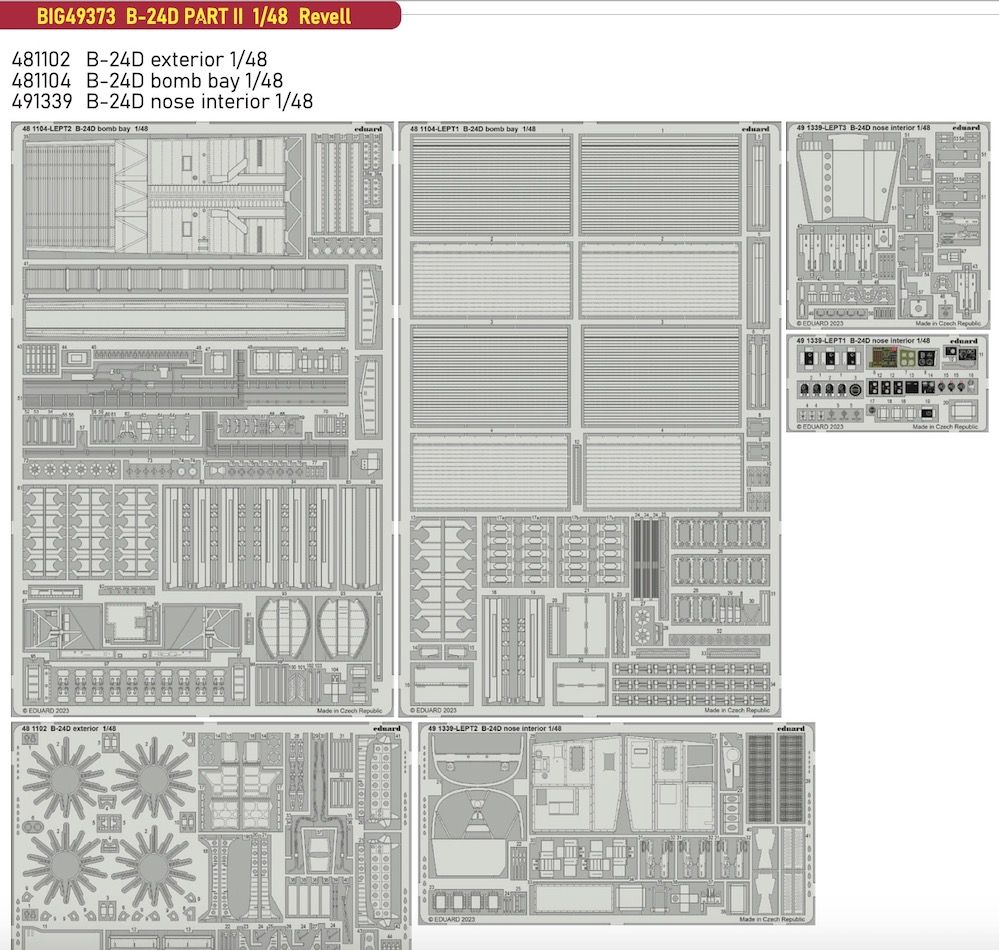 1:48 B-24D Liberator PART II