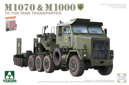 1:72 M1070 & M1000 70 Ton Tank Transporter
