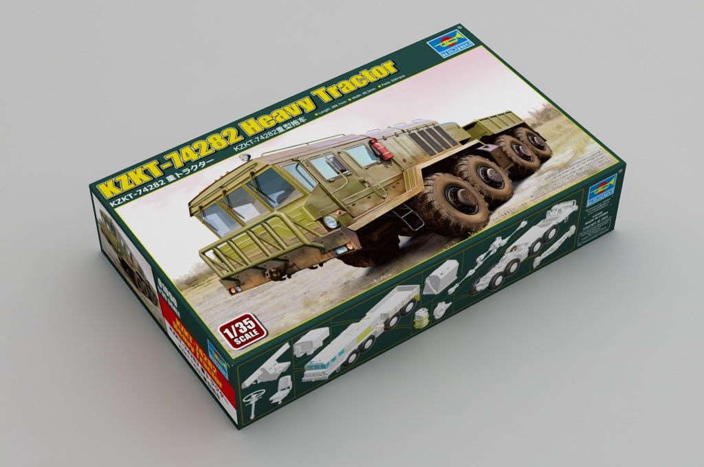 1:35 KZKT-74282 Heavy Tractor