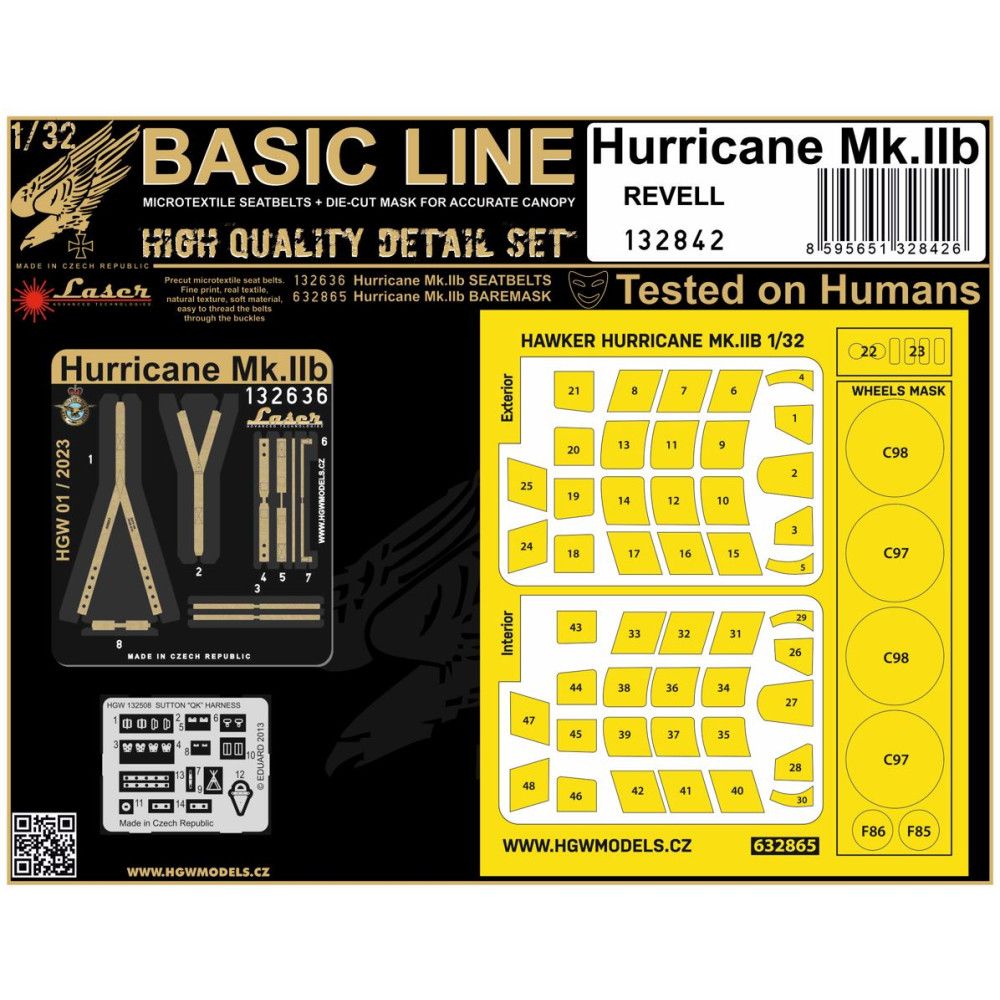 1:32 HAWKER HURRICANE MK.IIB - BASIC LINE
