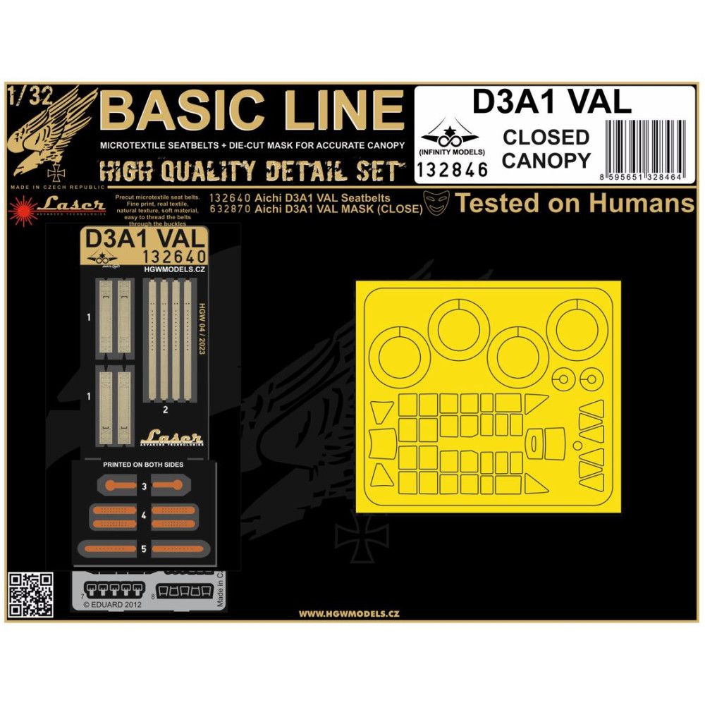 1:32 D3A1 VAL (CLOSED CANOPY) - BASIC LINE