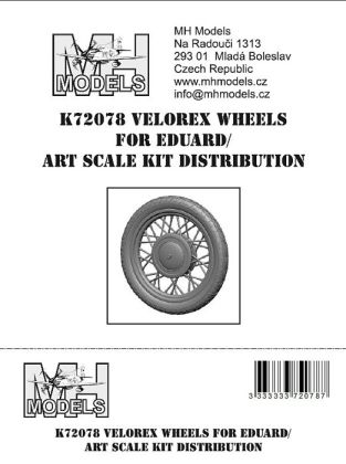 1:72 1:72 Velorex wheels /EDU,ART