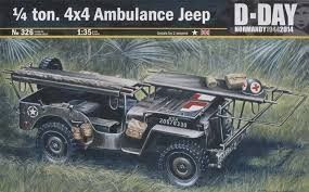1:35 1/4 ton. 4x4 Ambulance Jeep