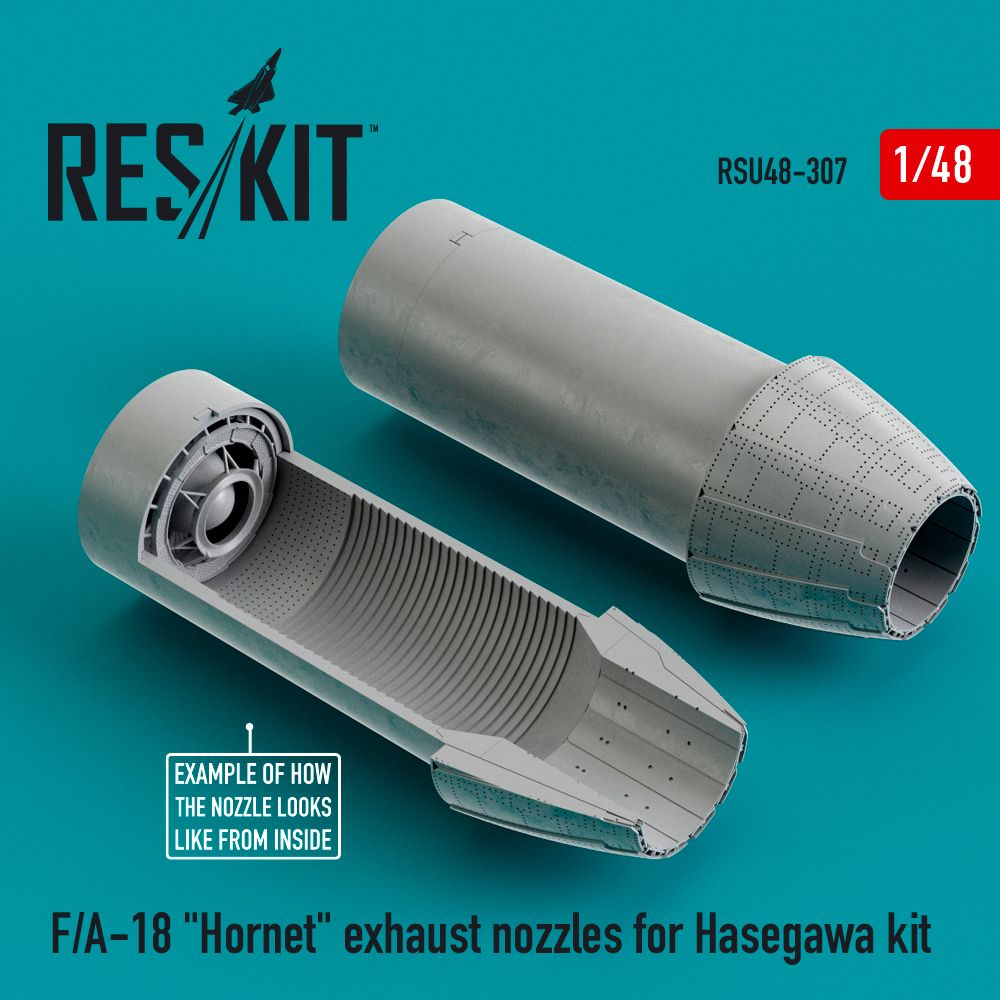 1:48 F/A-18 Hornet exhaust nozzle