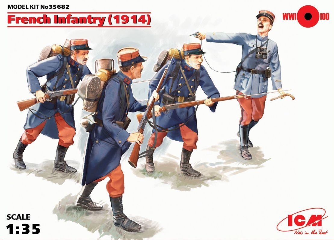 1:35 French Infantry (1914)