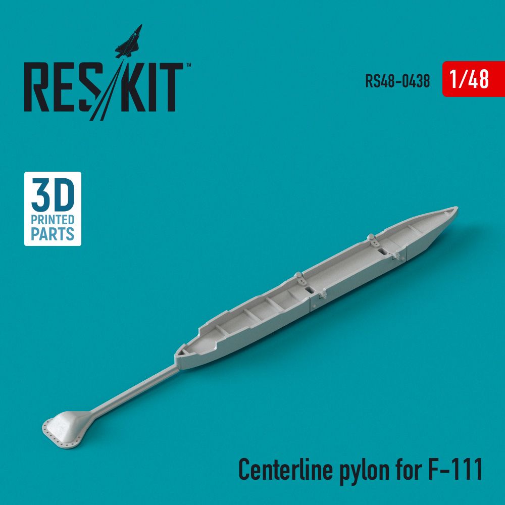 1:48 Centerline pylon for General-Dynamics F-111