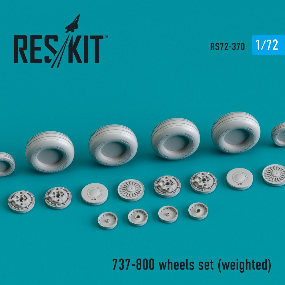 1:72 Boeing 737-800 wheels set (weighted)