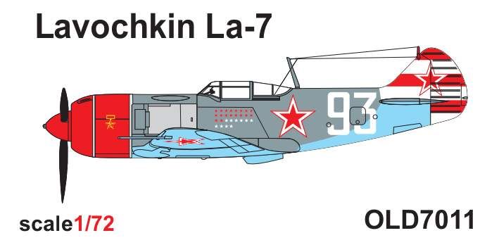 1:72 La-7 SSSR