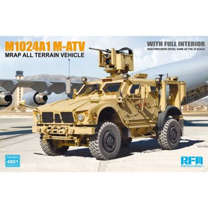 1:48 M1024A1 M-ATV MRAP All Terrain Vehicle