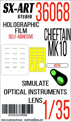 1:35 Holographic film Chieftain Mk.10 (MENG)