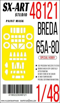 1:48 Paint mask Breda 65A-80 (SP.HOB.)