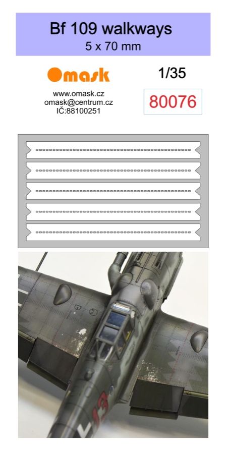 1:35 Bf 109 walkways mask