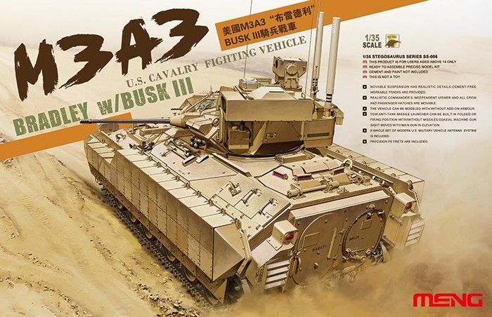 1:35 U.S. Cavalry Fighting Vehicle M3A3 BRADL
