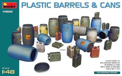 1:48 PLASTIC BARRELS & CANS