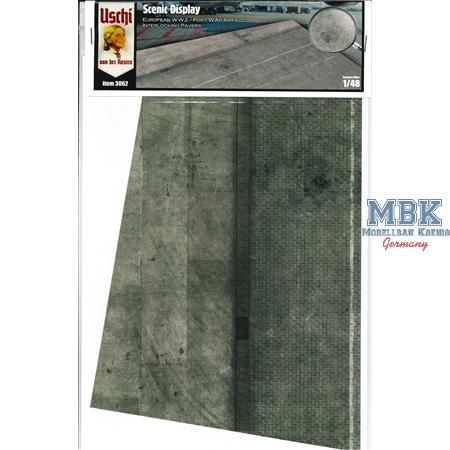 1:48 Interlocking pavers apron rectangular