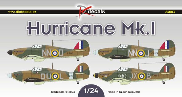 1:24 Hawker Hurricane Mk.I