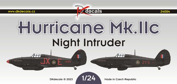 1:24 Hawker Hurricane Mk.IIC Night Intruder