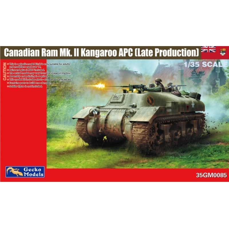 1:35 Canadian Ram Mk II Kangaroo APC (Late Production)
