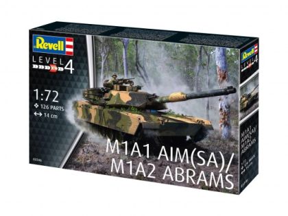1:72 M1A1 AIM(SA)/ M1A2 Abrams