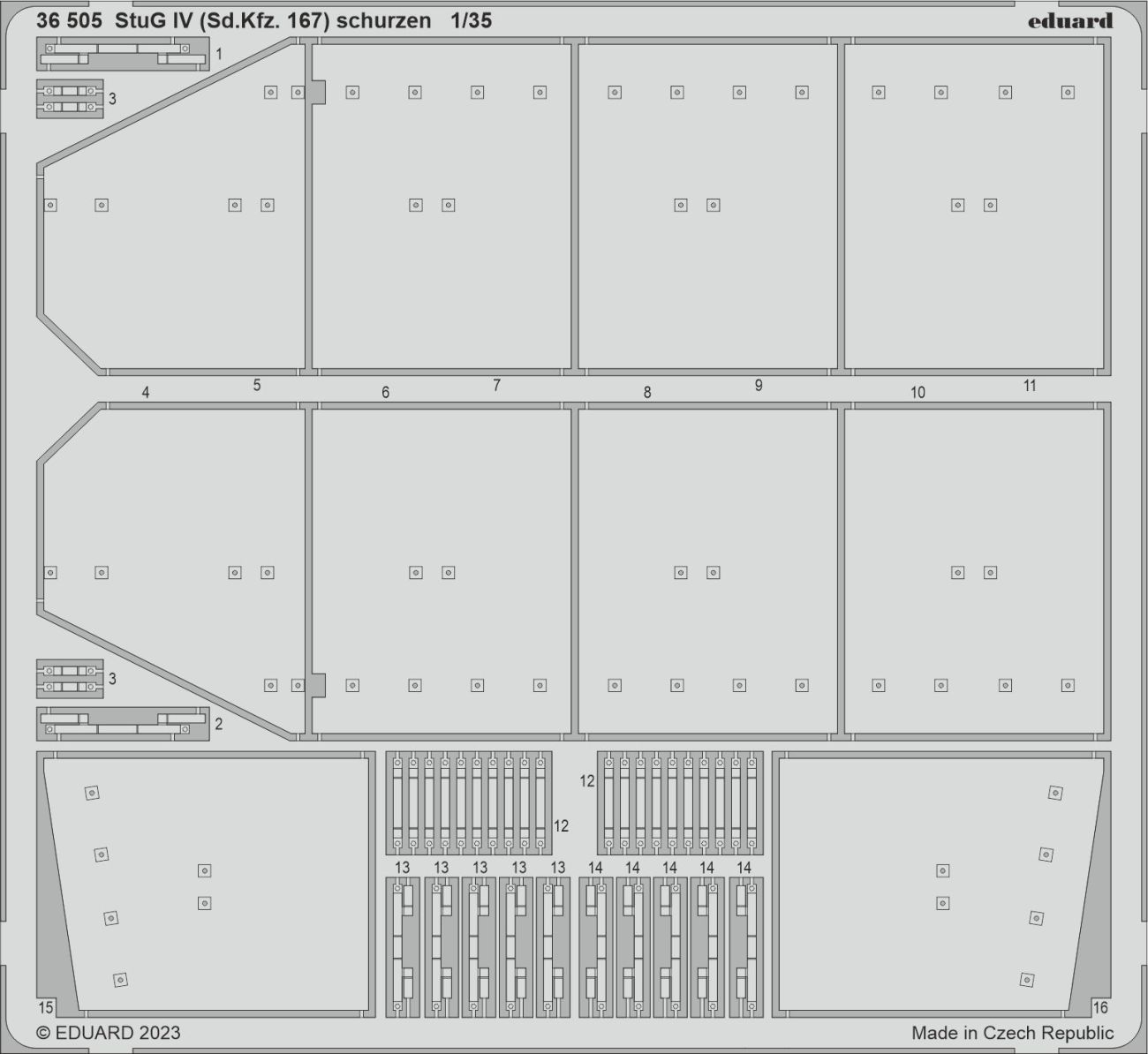 1:35 StuG IV Sd.Kfz.167 schurzen