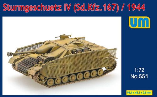 1:72 Sturmgeschutz IV (Sd.Kfz.167) 1944