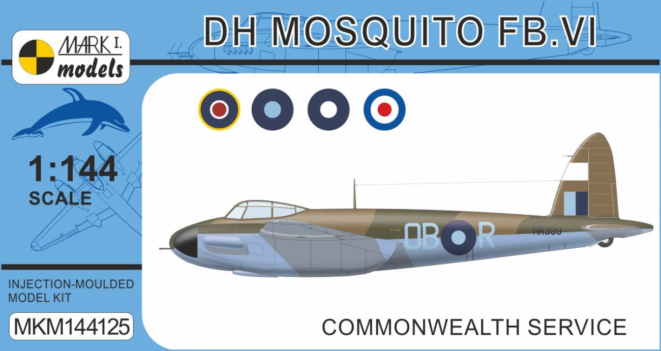 1:144 de Havilland Mosquito FB.VI 'Commonwealth Service'