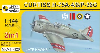 1:144 Curtiss H-75A-4/A-8/P-36G 'Late Hawks'