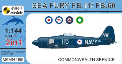 1:144 Hawker Sea Fury FB.11/FB.60 'Commonwealth Service'