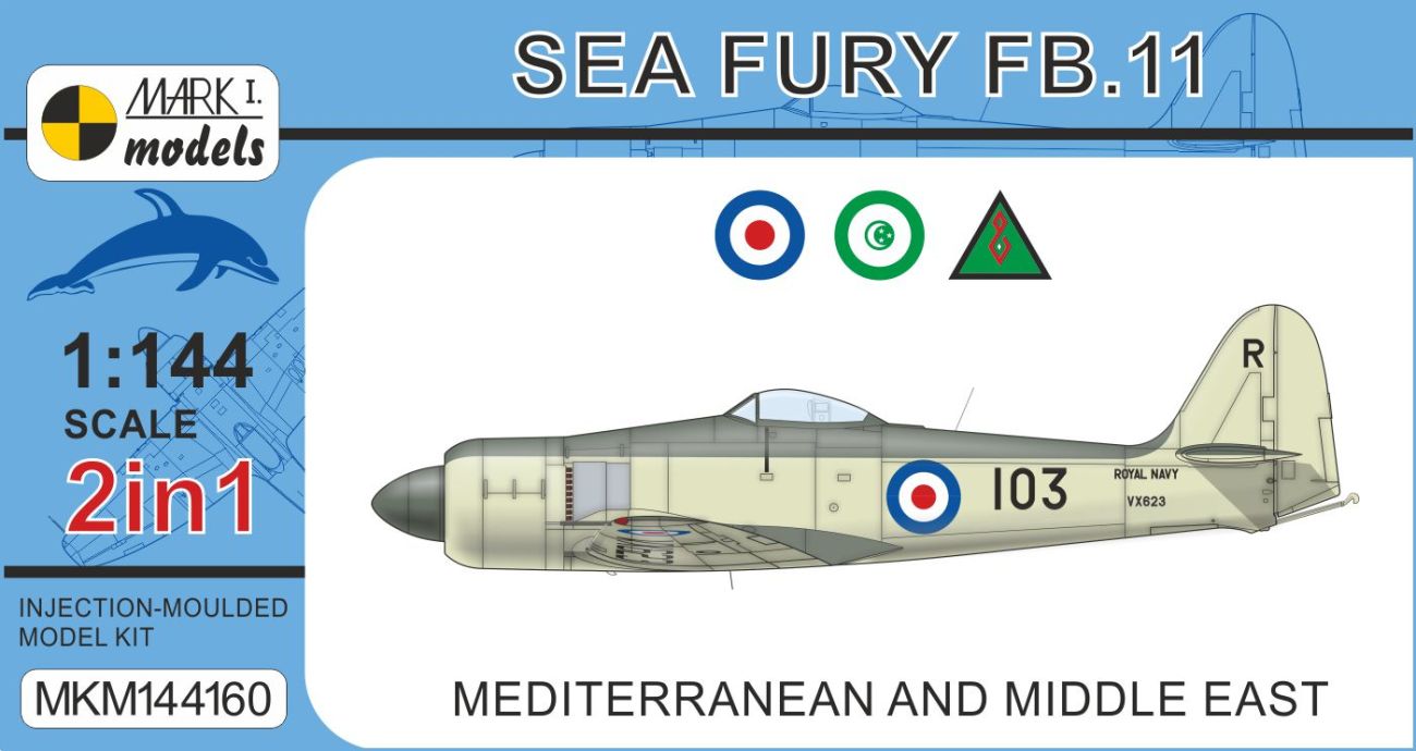 1:144 Hawker Sea Fury FB.11 'Mediterranean & Middle East'