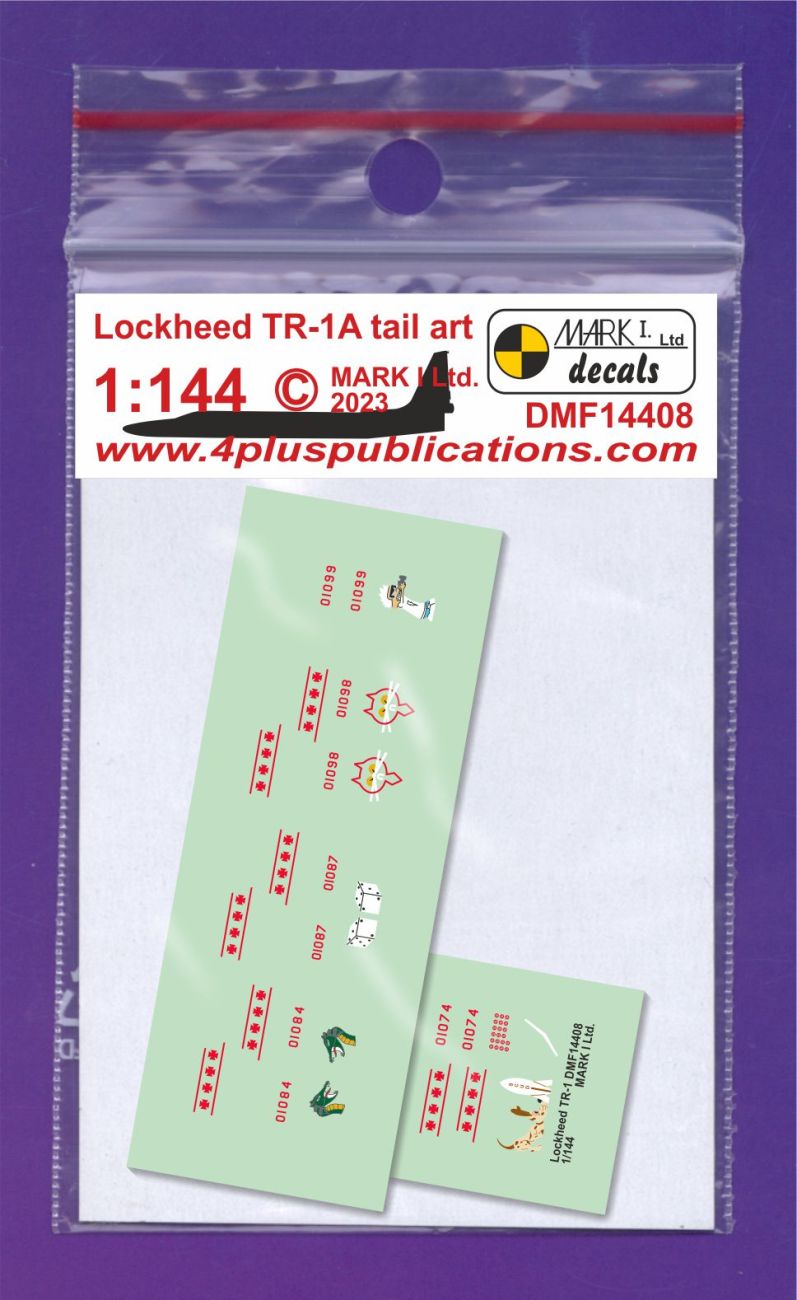 1:144 Lockheed TR-1 Tail Art
