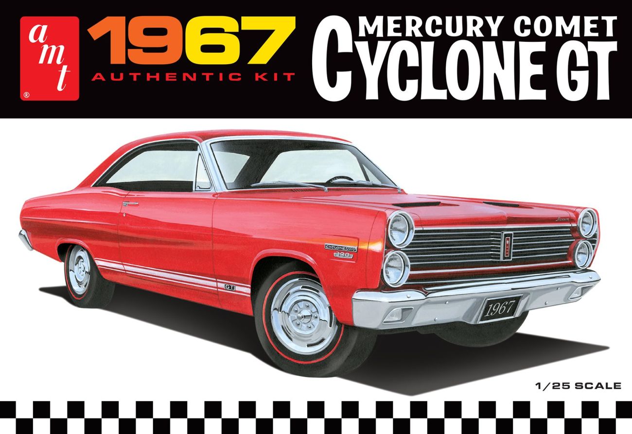 1:25 1967 Mercury Comet Cyclone GT
