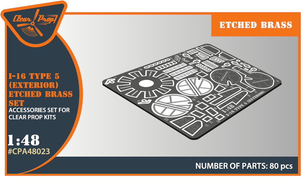 1:48 I-16 type 5 EXTERIOR PE set