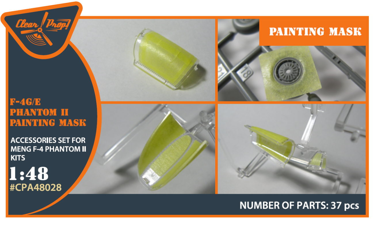 1:48 F-4G/E Phantom II painting mask