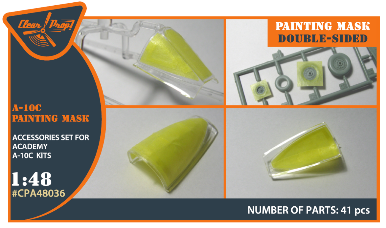 1:48 A-10C Thunderbolt II double-sided painting mask