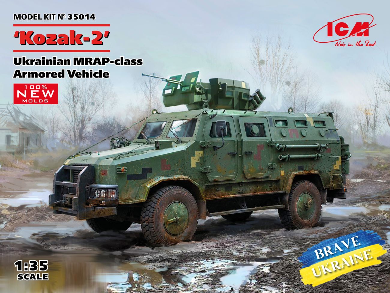 1:35 ‘Kozak-2’ Ukrainian MRAP-class Armored Vehicle