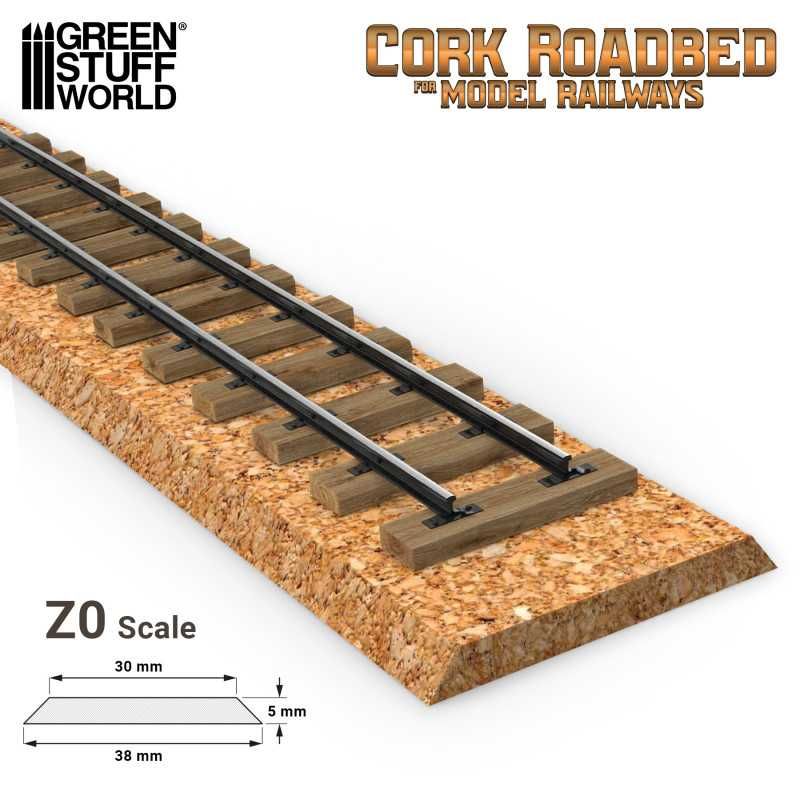 Z0 Cork Roadbed