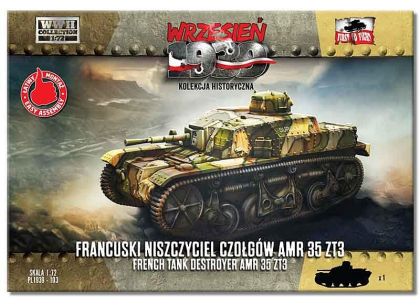 1:72 French tank destroyer AMR35 ZT3