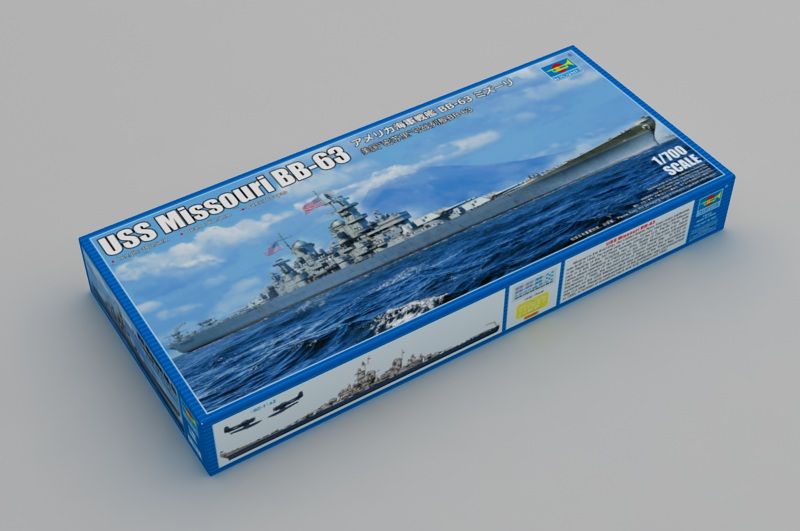 1:700 USS Missouri BB-63
