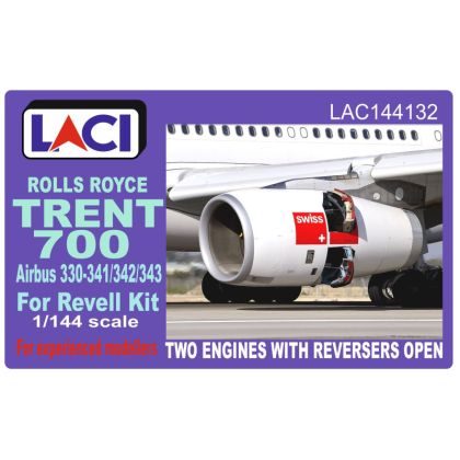 1:144 RR TRENT AIRBUS A330 THRUST REVERSER OPEN