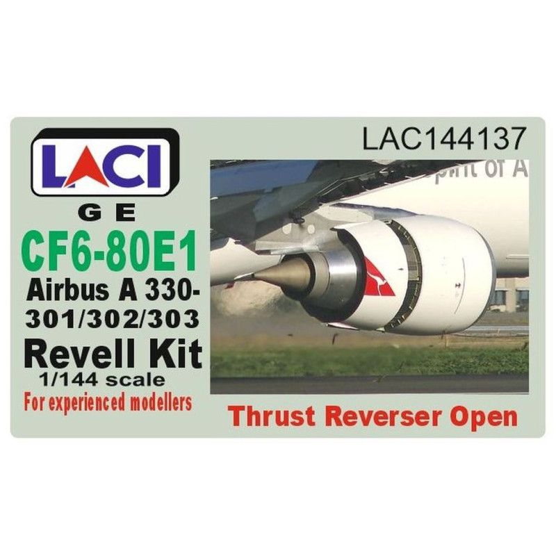 1:144 GE CF6-80E THRUST REVERSER OPEN A330