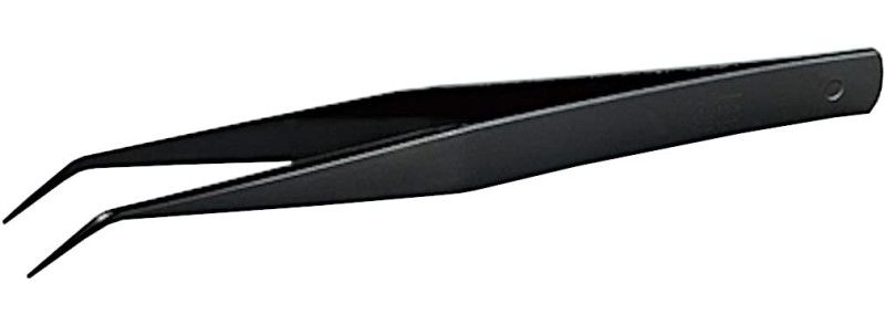Cation Coat Angled Tweezers F102